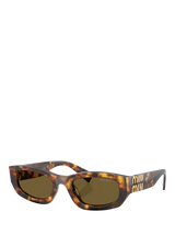 John Lewis Miu Miu MU B04S Women's Irregular Sunglasses- Buy online at McGrocer