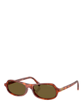 Miu Miu irregular sunglasses Havana Cognac brown - imported from the UK