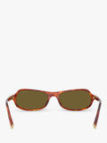 Miu Miu irregular sunglasses Havana Cognac brown - imported from the UK