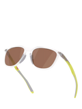 Oakley OO9286 polarised D-frame sunglasses matte clear/brown - British product