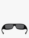 Oakley men's rectangular sunglasses black grey (British brand)