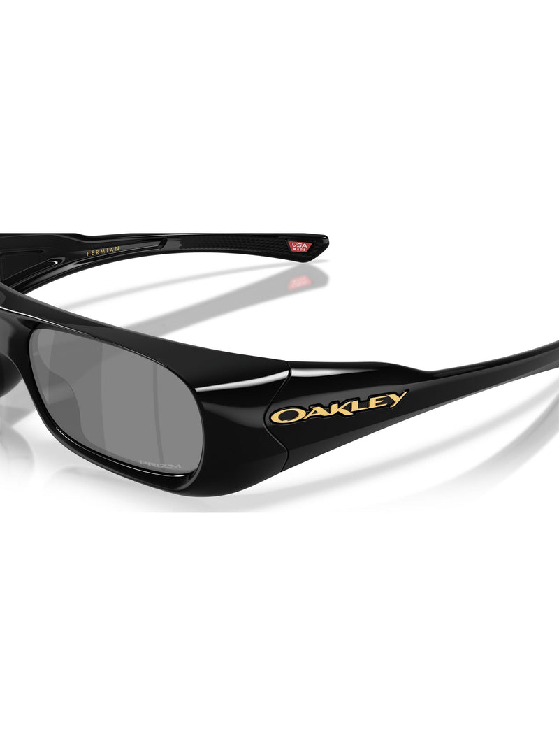 Oakley men's rectangular sunglasses black grey (British brand)
