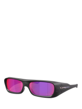 John Lewis Oakley OO9520 Men's Rectangular Sunglasses Matte Black Ink/Fuchsia- Buy online at McGrocer