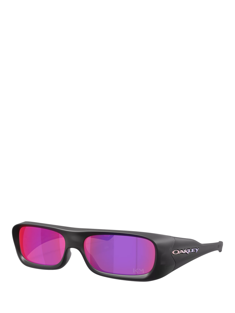 Oakley matte black rectangular sunglasses 59mm, imported from the UK