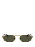 Persol PO1028S oval sunglasses gold/green (British brand)