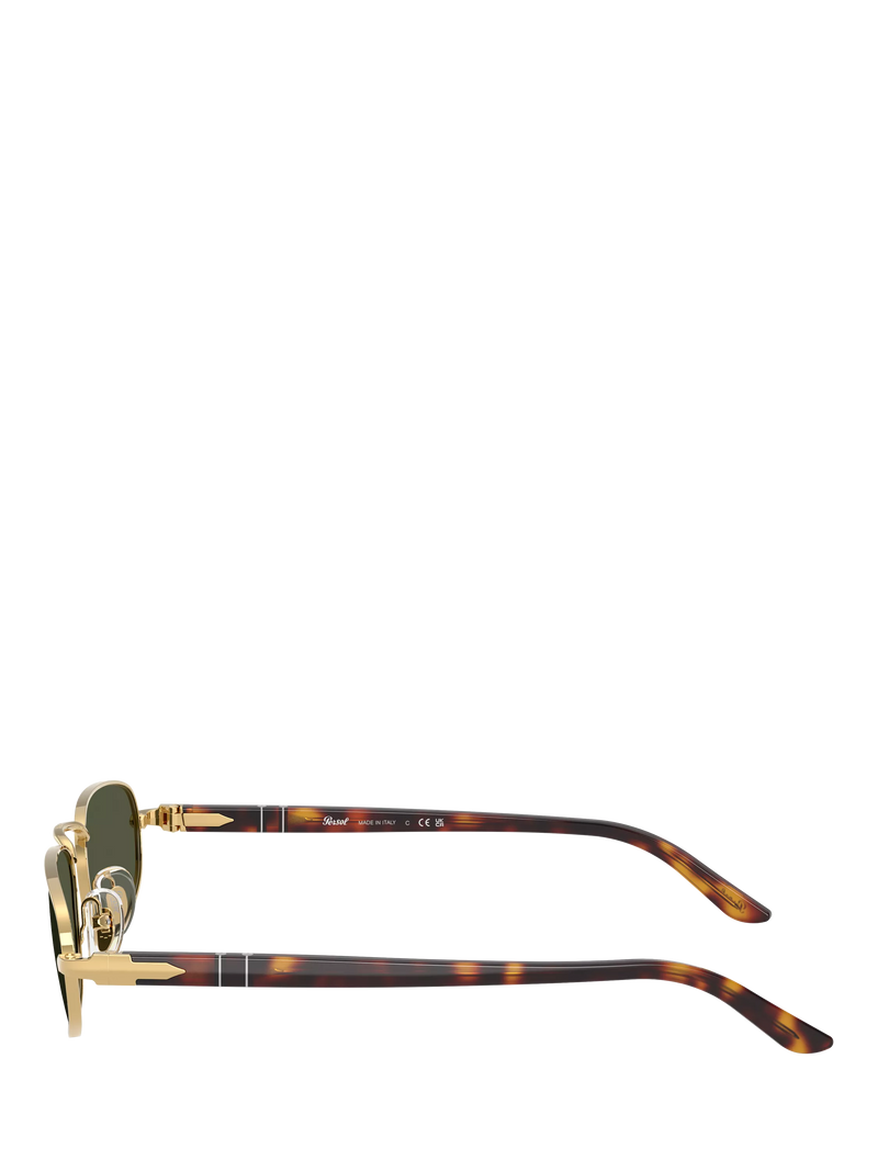 Persol PO1028S oval sunglasses gold/green (British brand)