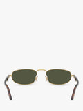 Persol PO1028S oval sunglasses gold/green (British brand)