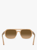 Persol PO3393S square sunglasses in brown acetate, UK version