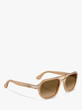 Persol PO3393S square sunglasses in brown acetate, UK version