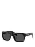 Prada PR D11S Unisex Rectangular Sunglasses 54mm