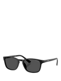 Prada PR D13SU Men's Oval Sunglasses