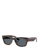 John Lewis Ray-Ban D-Frame Sunglasses Havana/Blue- Buy online at McGrocer