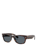 Ray-Ban D-frame sunglasses Havana blue (British brand)