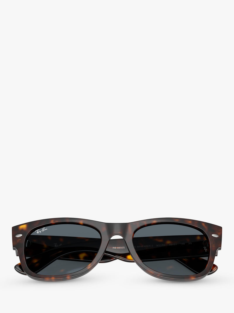 Ray-Ban D-frame sunglasses Havana blue (British brand)