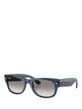 John Lewis Ray-Ban RB0832S Unisex D-Frame Sunglasses Transparent Dark Blue- Buy online at McGrocer