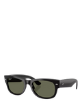 Ray-Ban RB0832S Unisex D-Frame Sunglasses, Black