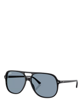 John Lewis Ray-Ban RB2198 Round Sunglasses Black- Buy online at McGrocer
