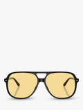 Ray-Ban RB2198 round sunglasses black frame, imported from the UK