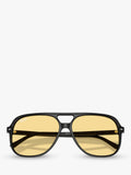 Ray-Ban RB2198 round sunglasses black frame, imported from the UK