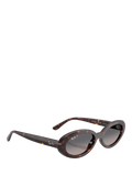 Ray-Ban RB2223 oval sunglasses Havana brown, imported from the UK