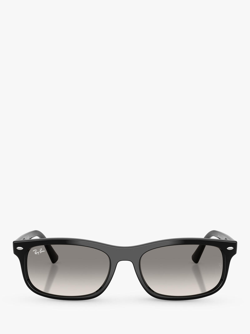 Ray-Ban rectangular sunglasses black with glass lenses (British brand)