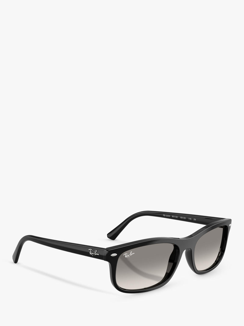 Ray-Ban rectangular sunglasses black with glass lenses (British brand)