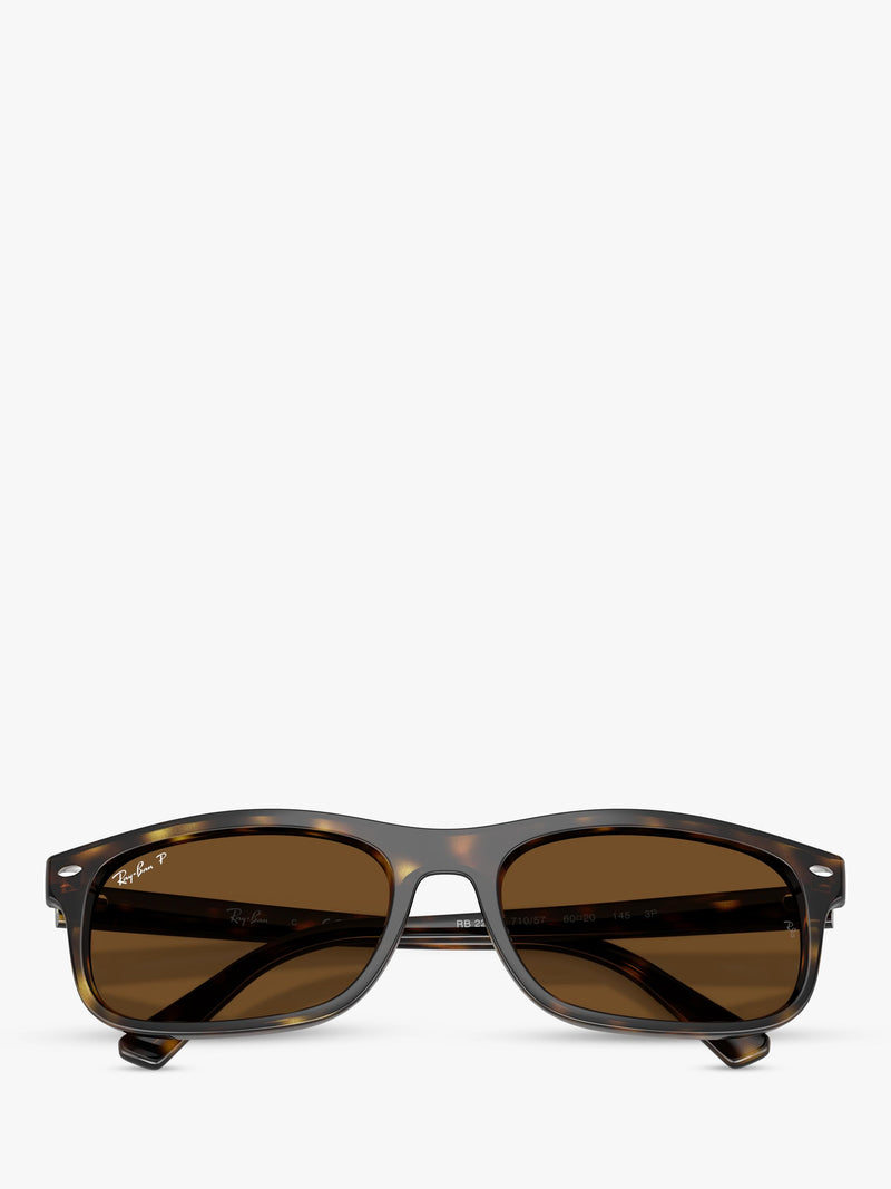 Ray-Ban RB2224 Havana rectangular sunglasses - British product
