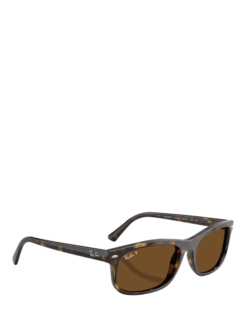 Ray-Ban RB2224 Havana rectangular sunglasses - British product