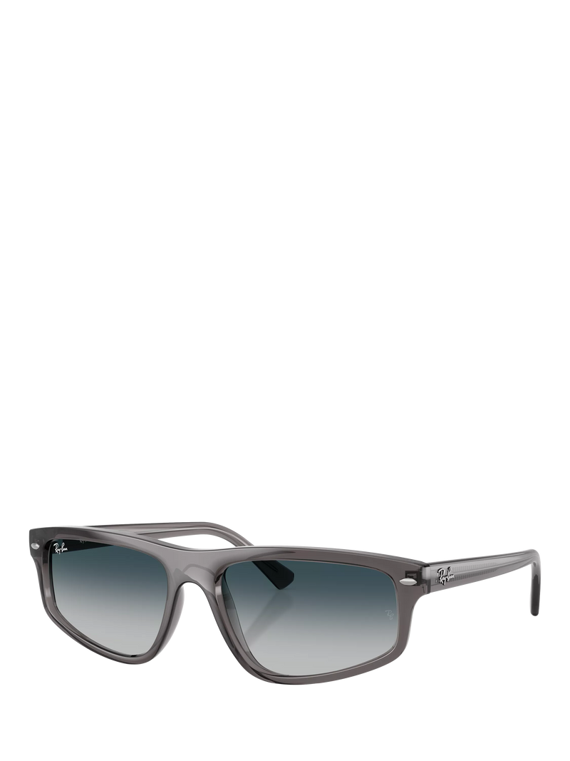 Ray-Ban RB2225 irregular gradient sunglasses grey frame, UK version