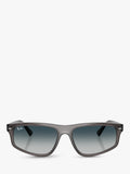 Ray-Ban RB2225 irregular gradient sunglasses grey frame, UK version