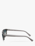 Ray-Ban RB2225 irregular gradient sunglasses grey frame, UK version