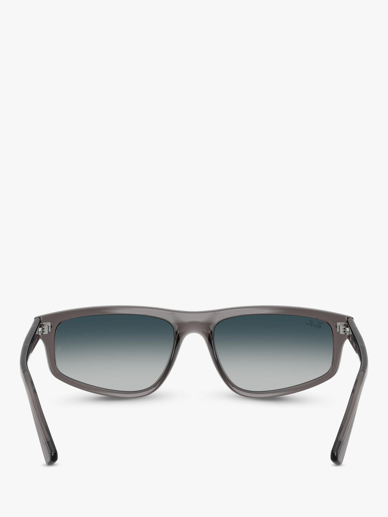 Ray-Ban RB2225 irregular gradient sunglasses grey frame, UK version