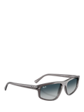 Ray-Ban RB2225 irregular gradient sunglasses grey frame, UK version