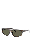 Ray-Ban RB2225 Havana irregular sunglasses (British brand)