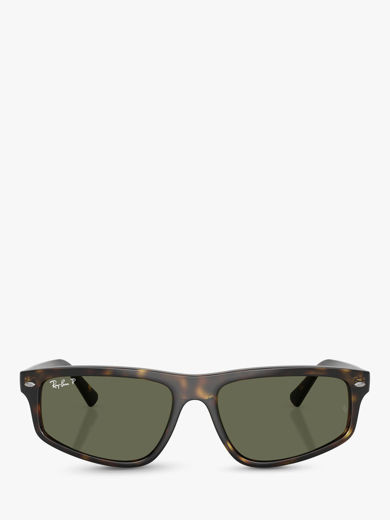 Ray-Ban RB2225 Havana irregular sunglasses (British brand)