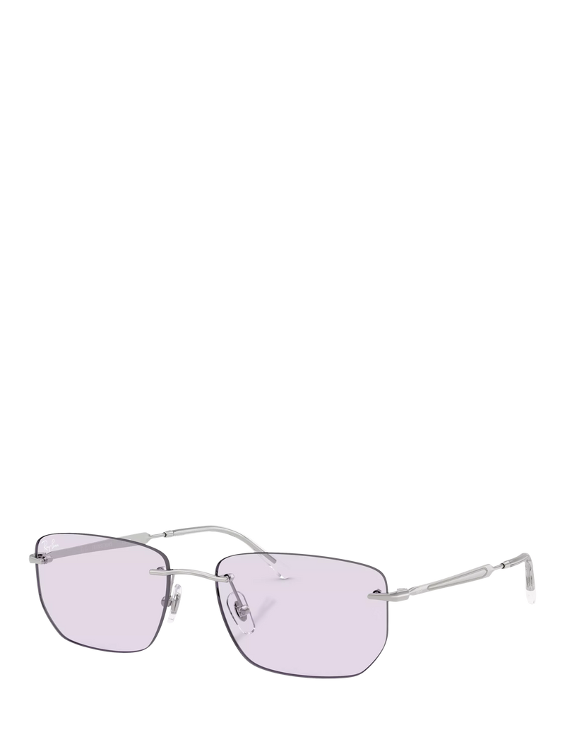 Ray-Ban irregular sunglasses silver - British product