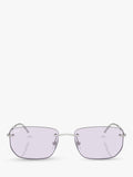 Ray-Ban irregular sunglasses silver - British product