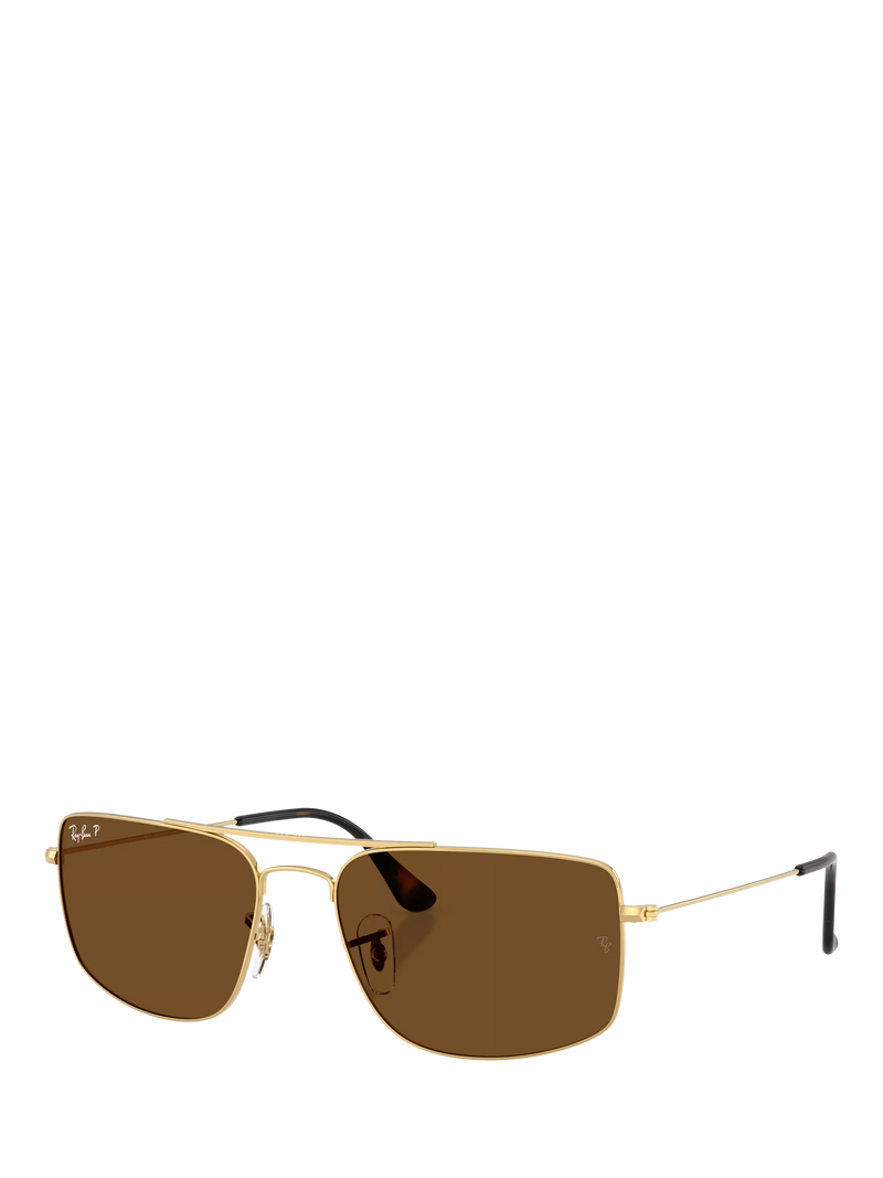 Ray-Ban square sunglasses Arista Gold RB3779, imported from the UK