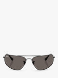 Ray-Ban rectangular sunglasses black (British brand)