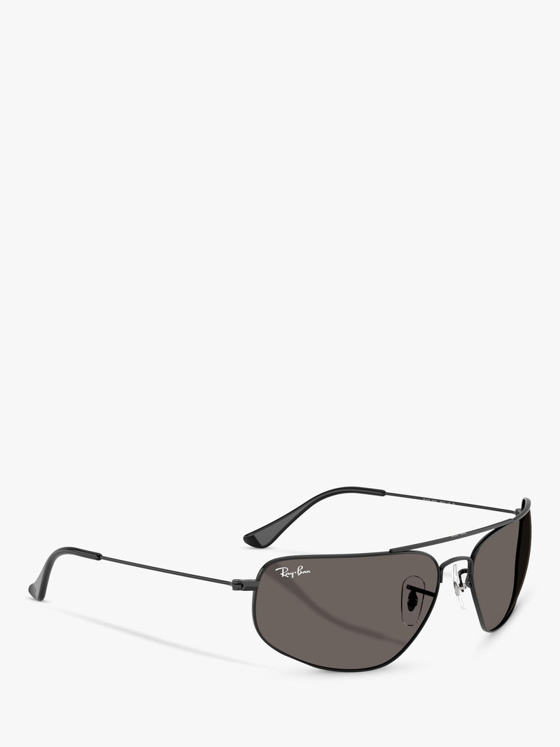 Ray-Ban rectangular sunglasses black (British brand)