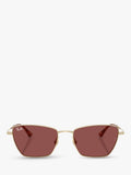 Ray-Ban Drea sunglasses pale gold red, UK version