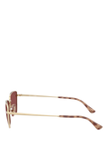Ray-Ban Drea sunglasses pale gold red, UK version