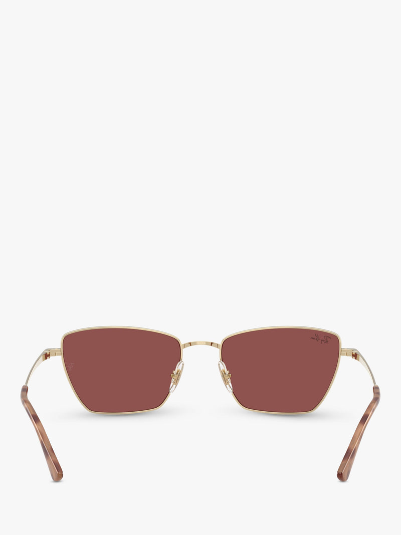 Ray-Ban Drea sunglasses pale gold red, UK version