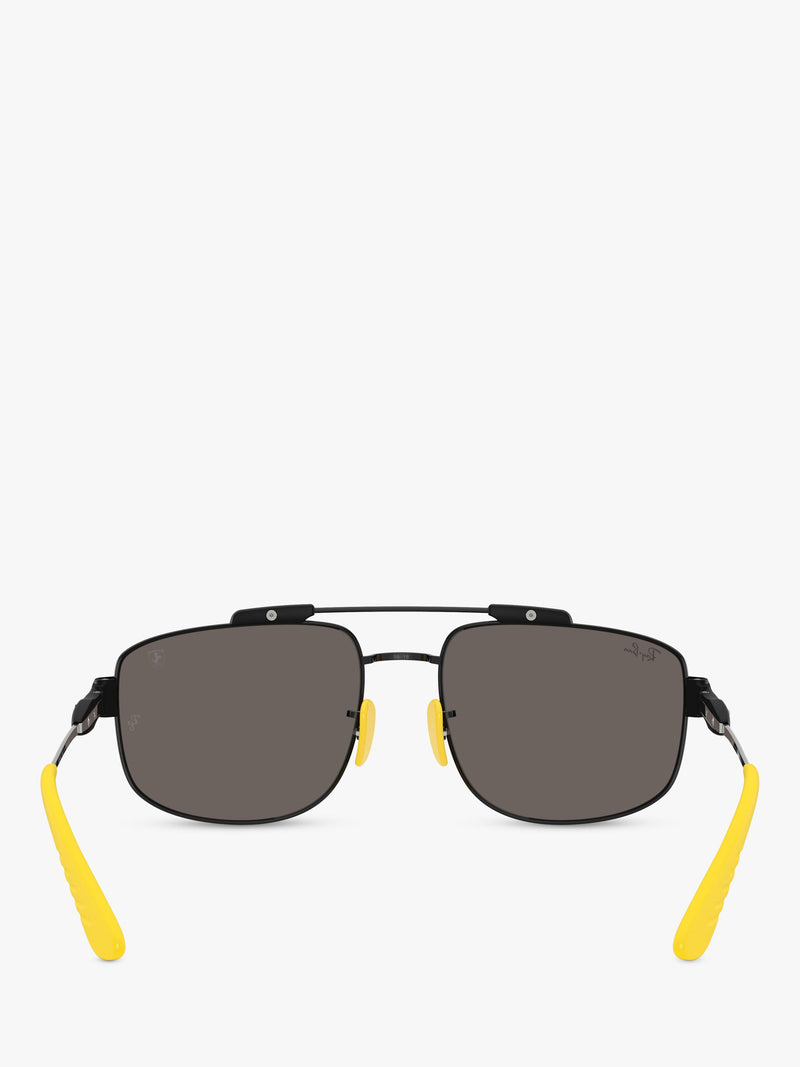 Ray-Ban square sunglasses black 58mm, UK version