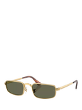 Ray-Ban RB3927 Rocky polarised rectangular sunglasses - British product