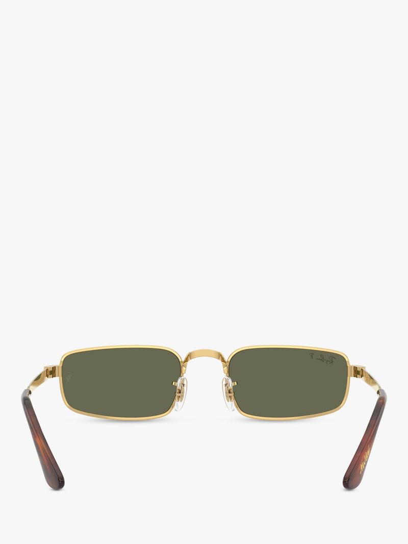 Ray-Ban RB3927 Rocky polarised rectangular sunglasses - British product