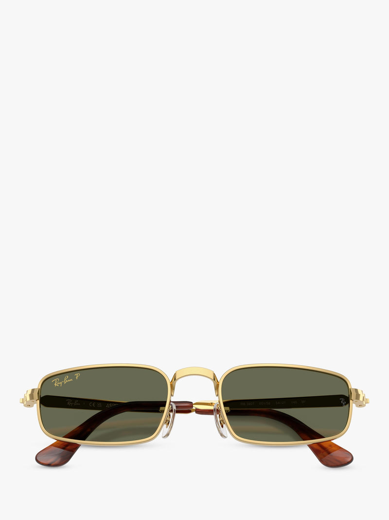 Ray-Ban RB3927 Rocky polarised rectangular sunglasses - British product