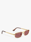 Ray-Ban rectangular polarised sunglasses 54mm (British brand)