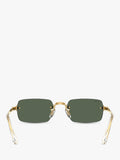 Ray-Ban square sunglasses arista gold green 54mm, imported from the UK