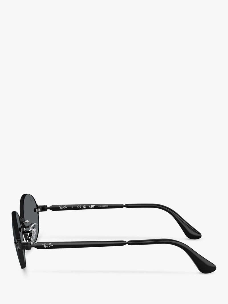 Ray-Ban RB3929 polarised oval sunglasses from A$AP Rocky, imported from the UK